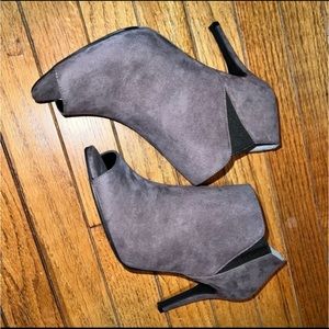 Unisa peep toe heeled boots